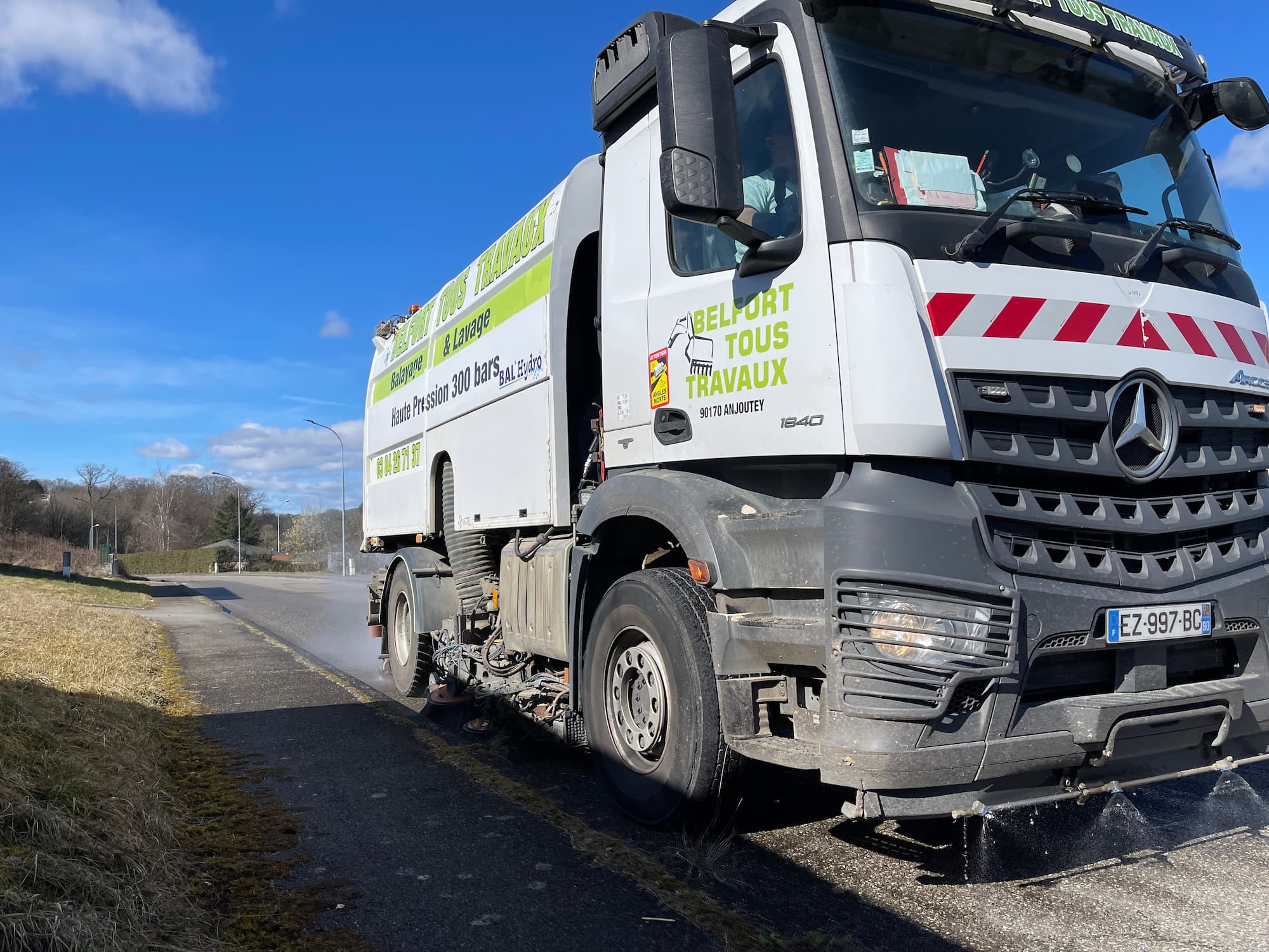 Recyclage après travaux de démolition, balayage et déneigement autour de Belfort et Montbéliard Valentigney