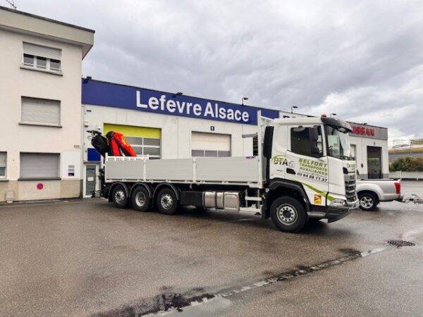 Belfort Transports Auxiliaires : transport et livraison de matériels sur Belfort et Mulhouse Mulhouse 2