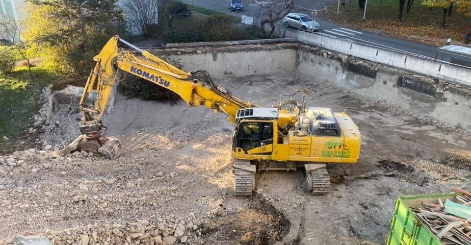 Travaux de démolition de maisons, bâtiments, granges et industries aux alentours de Belfort et Mulhouse Audincourt 0